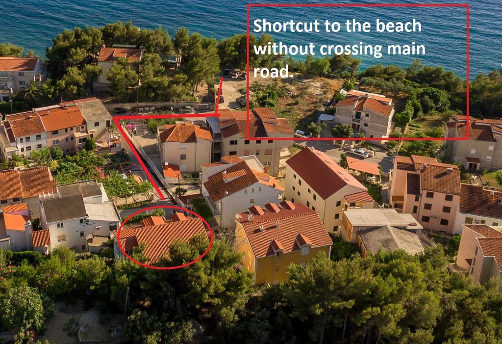 Apartments Solmar Подстрана Екстер'єр фото
